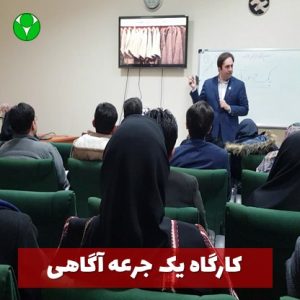 کارگاه یک جرعه آگاهی با تدریس محمد منشی زاده مدرس سواد رسانه ای